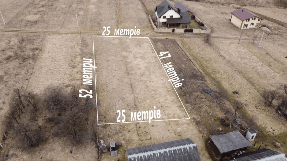 Продається ділянка 12 сотих під забудову.Угринів.Івано-Франківськ