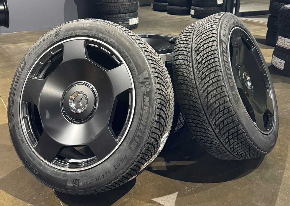 Новий зимовий комплект дисків + гуми Michelin R22 на Mercedes G Class
