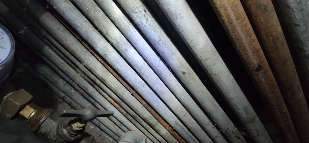 Rura ocynkowana stal przekroje 22-34mm 7m