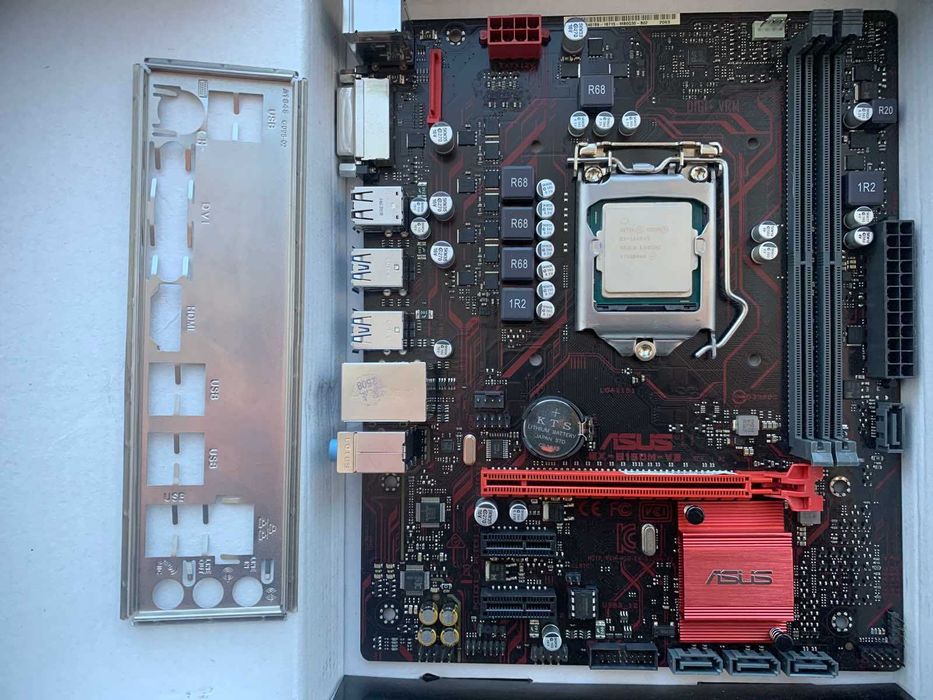 Мат плата Asus B150 b250 + xeon 1240v5