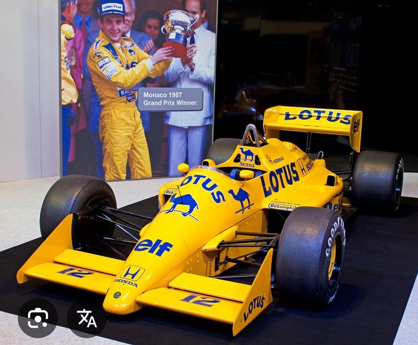 Lotus 97T Ayrton Senna