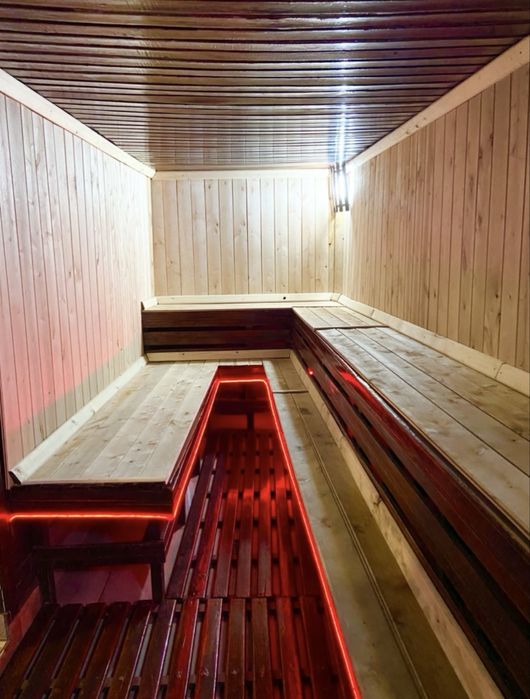 Лазня баня банька сауна на дровах