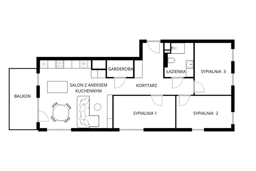 Piękny narożny APARTAMENT na nowym osiedlu na JEŻYCACH - Widok 2