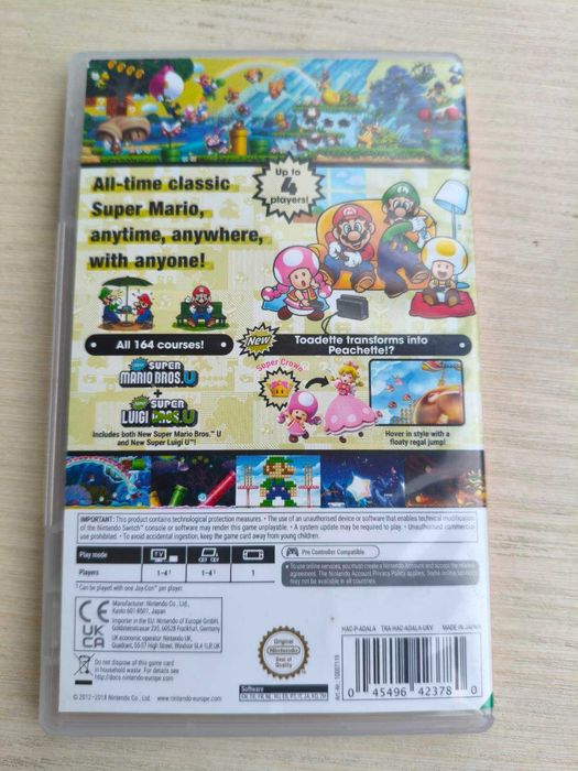 Картридж Super mario bros u deluxe Nintendo switch