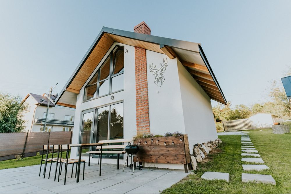 Domki w Bieszczadach z kominkiem i antresolą 6-osobowe