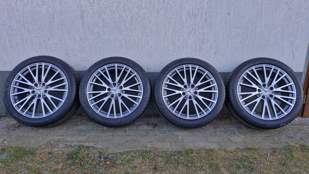 Oryginalne koła felgi Mercedes  CLA, A, B Klassa 225/45 R18 Bridgeston