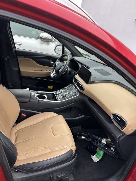Комплектний бампер, зад автомобіля hyundai santa fe 18-22