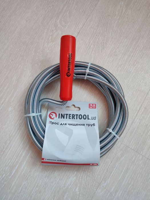 Трос сантехнический для чистки труб  5 м. 10 м