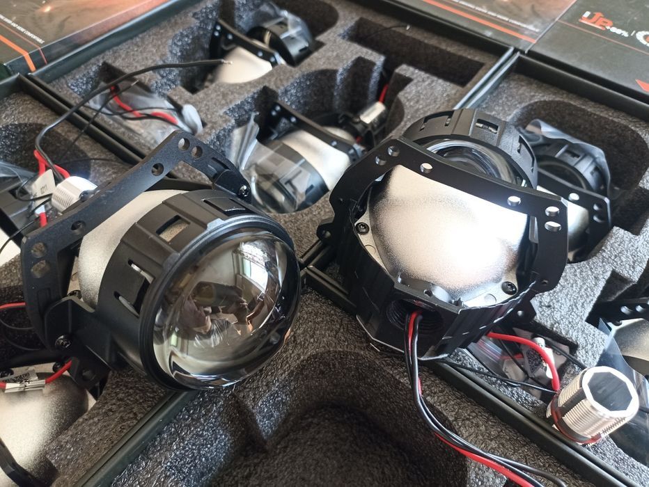 ‼️Bi-led линзы‼️Super Vision 35-50W билед 2.5 и 3 дюйма AMS Aozoom