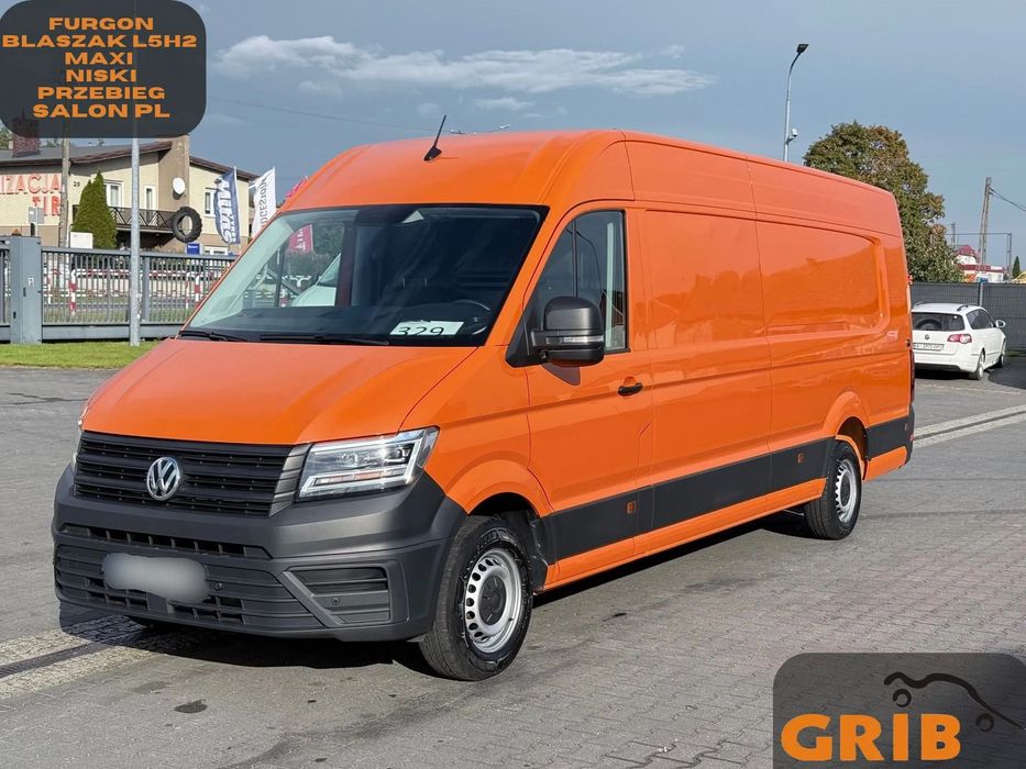 Volkswagen Crafter Ekstralong L5H2 Maxi Max Salon PL, Jeden Właściciel  NR.139  Kamera Cofania, Czujniki, LED, DSG, Zawieszenie na poduszkach