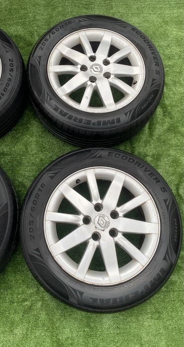 Renault scenic 3 megane 3 диски титани R16 205/60/16 5/114.3