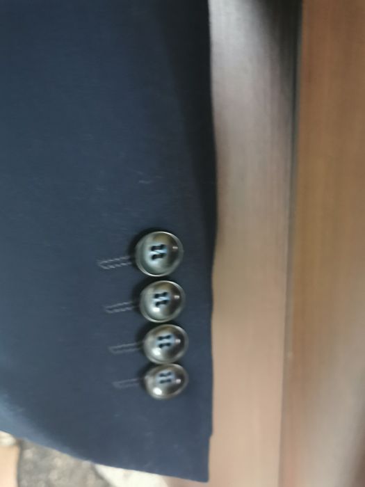 Granitur męski granatowy slim fit