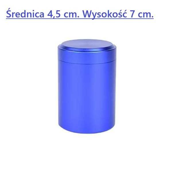 metalowe pudełka - 5 szt.5 kolorów. komplet.