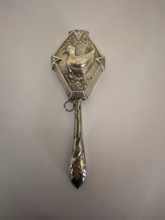 Roca de bebe em prata