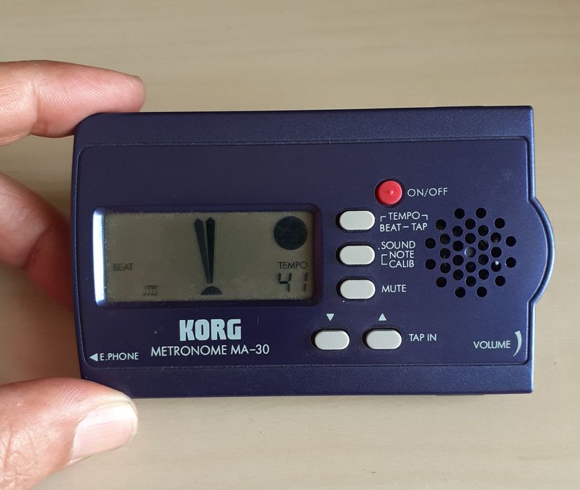 Metrônomo Digital Azul Korg MA-30