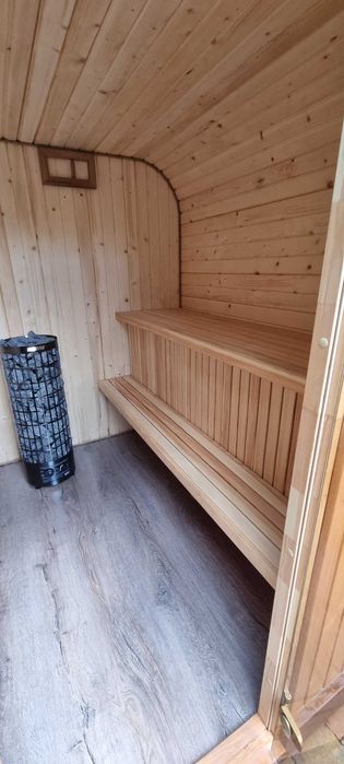 Sauna ogrodowa drewniana