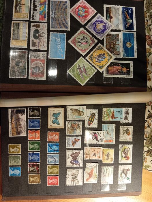 Klaser ze znaczkami - zagraniczne