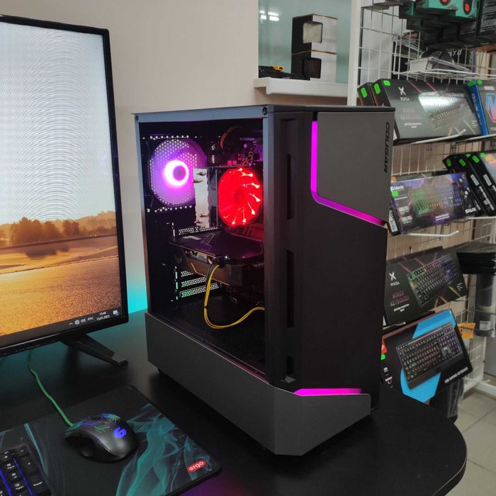 Игровой Компютер Intel Core i7-6700, GTX 1660s, 16GB DDR4, SSD 480GB