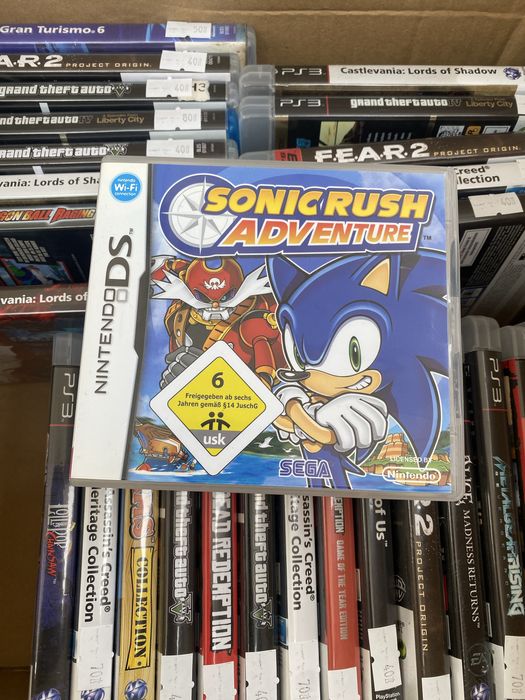 Gra Sonic Rush Adventures Nintendo DS pudełkowa