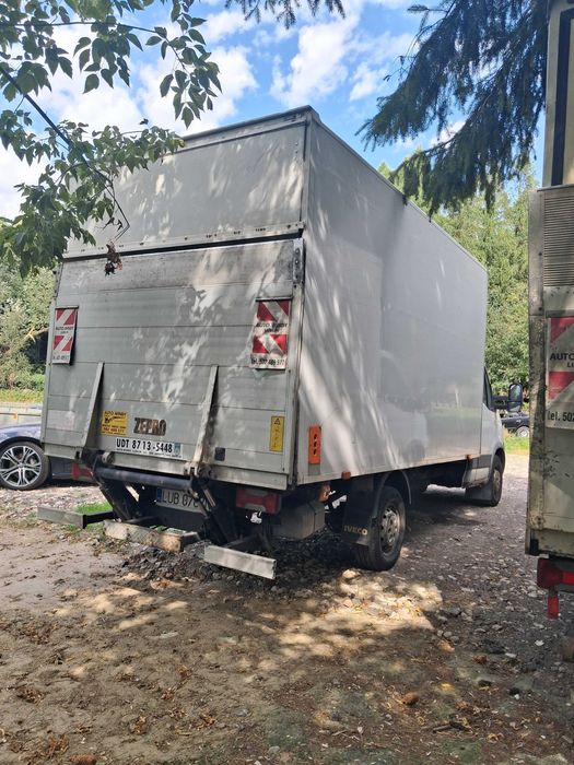 Iveco kontener winda uszkodzony