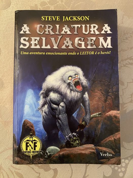 A Criatura Selvagem, de Steve Jackson - Aventuras Fantásticas Babel