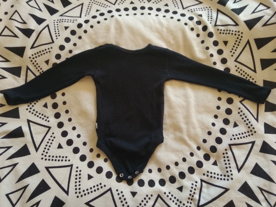 Granatowe body 100% wełna 80 Joha