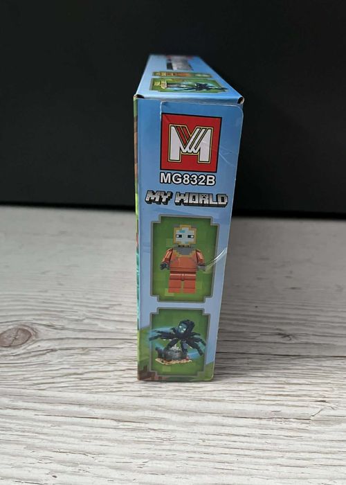 klocki konstrukcyjne z gry minecraft ogromna ośmiornica 132pcs MG832B