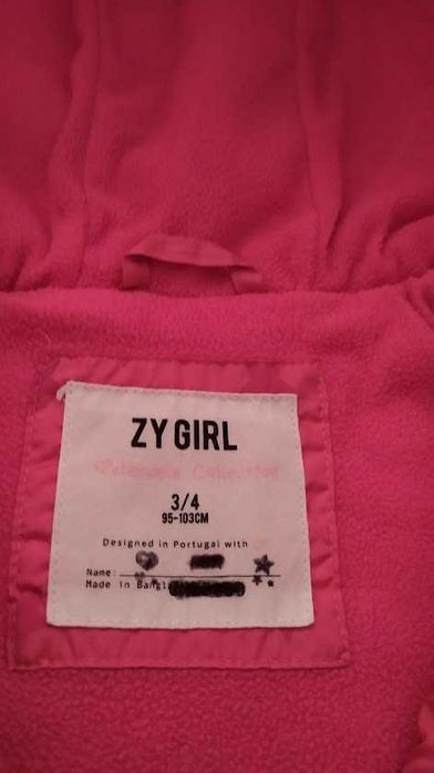 Blusão Criança (menina)- 3/4 anos - Zippy