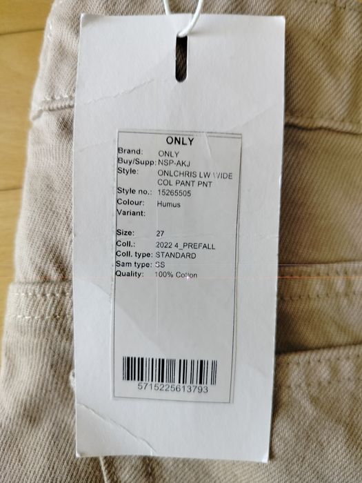 Stylowe spodnie jeansowe marki Only