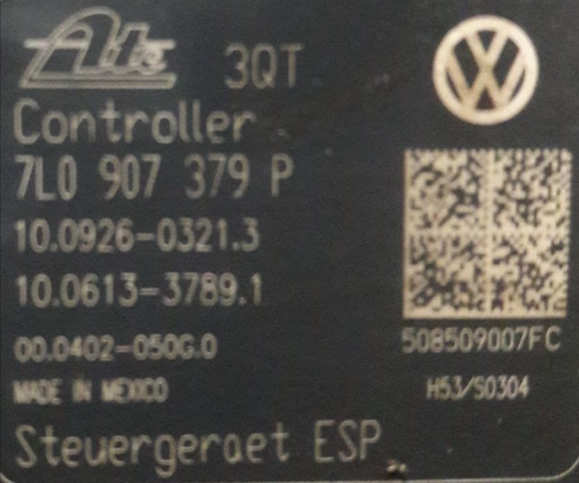 Блок ABS АБС 7L0907379A\L\F\G\C\K\P\E Volkswagen Touareg 2003 - 2009