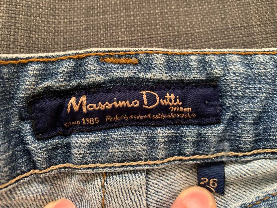 Calças de ganga azuis Massimo Dutti