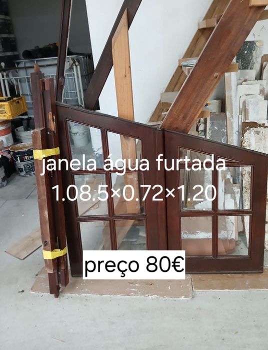 Portas e Janela de Madeira exotica c/aro incluso