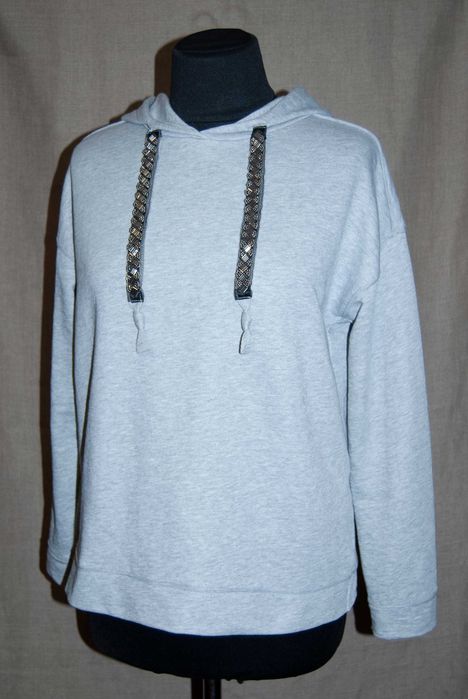 Тепле худі з капюшоном, з прикрашиними бісером зав'язками S.OLIVER