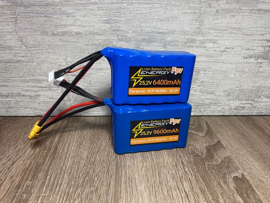 Аккумулятор для FPV дрона 6S 3P 9600mAh