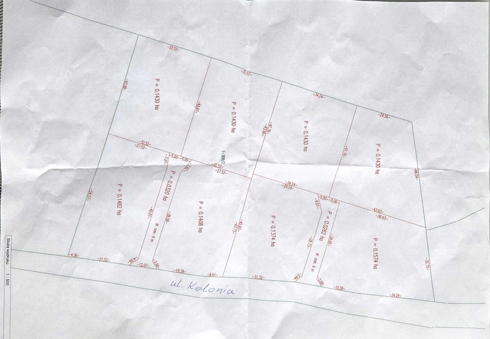 Działki budowlane na sprzedaż_Kruklanki_- 1.400 m2