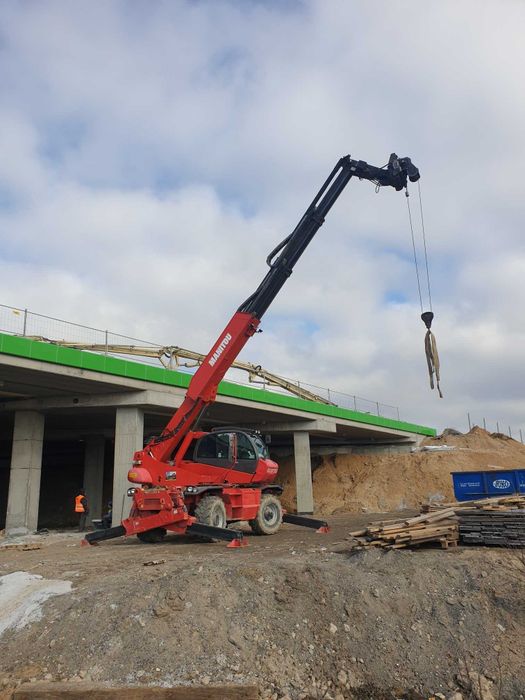 Wynajme ładowarke teleskopową Manitou MRT 2150 lub 2550