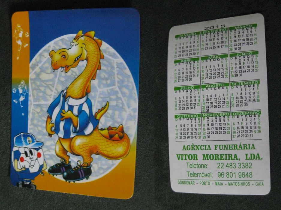 Conjunto de 4 Calendários Antigos