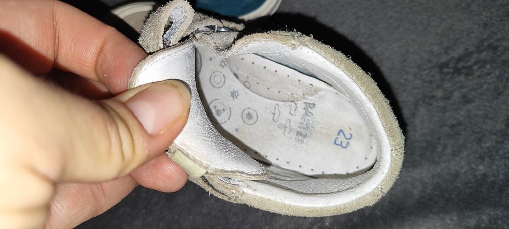 Trzewiki skórzane buty jesienne Bartek rozm. 23