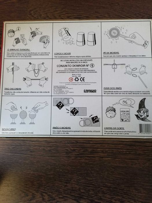 Jogo Magia Papagaio sem penas