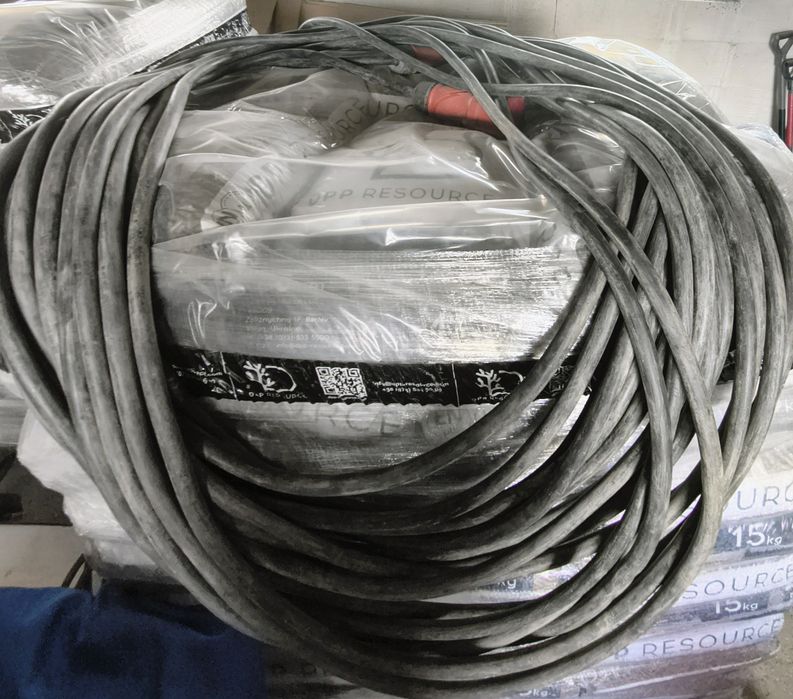Kabel Przedłużacz siłowy gumowy 50m
