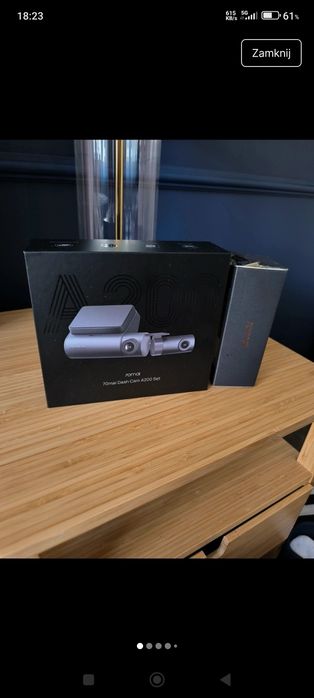 Nowy Wideorejestrator 70mai Dash Cam Set A200 + 24H moduł parkingowy