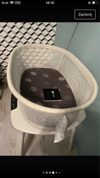 Kołyska elektryczna 4 moms łóżeczko mamaRoo Sleep 4moms