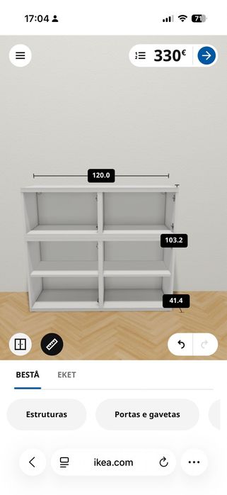 Louceiro Bestå IKEA branco