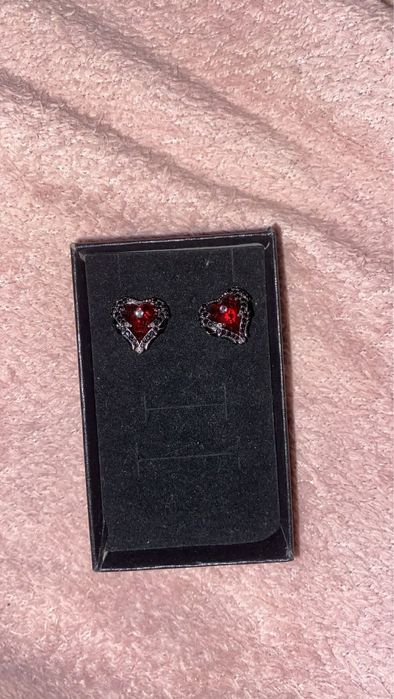 Kolczyki serca Mennica Bydgoska