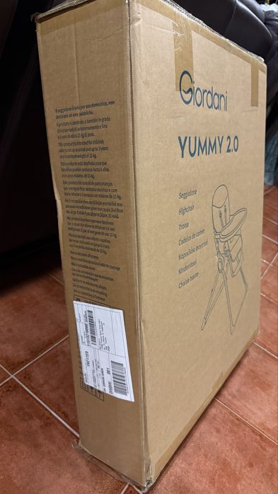 Cadeira refeição bebé Giordani Trona yummi 2.0 Teddy