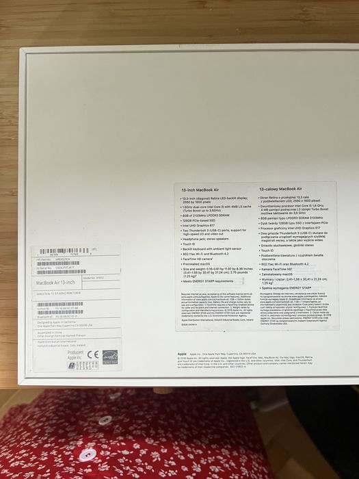 macbook air laptop