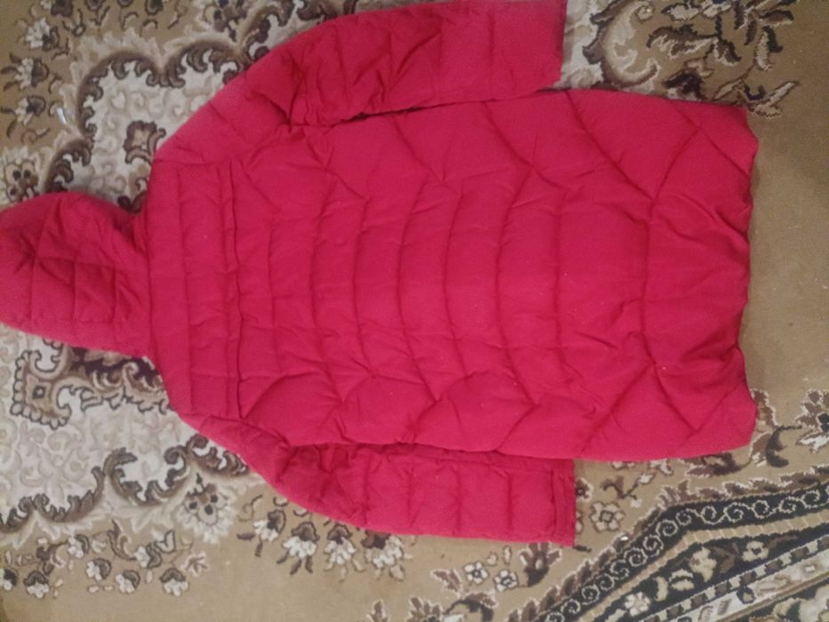 Зимове тепле пальто-куртка