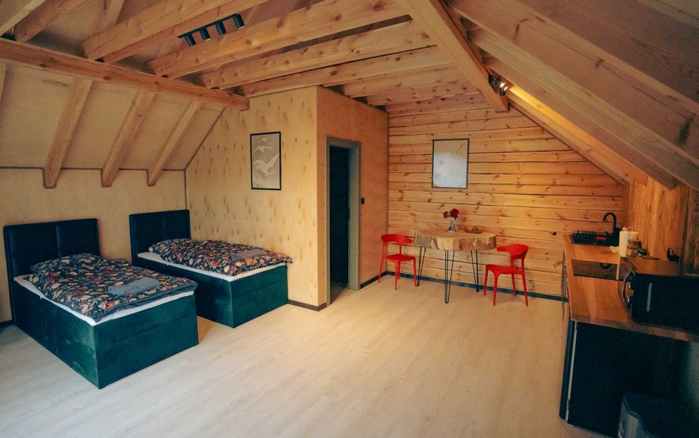 Nowe apartamenty na stodole Mazury kolo Mikołajek