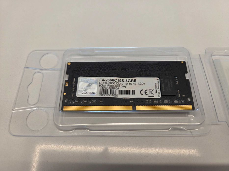 Memória RAM G.Skill Ripjaws 8GB DDR4 2666MHz