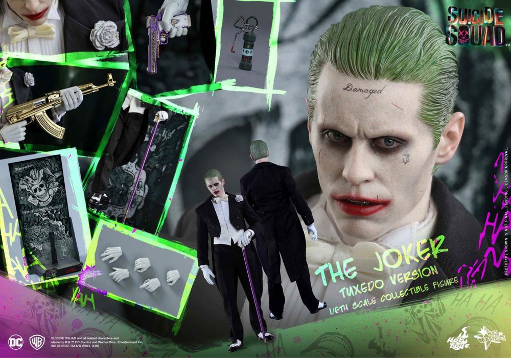Фигурка 1/6 hot toys mms 395 SUICIDE SQUAD THE JOKER (TUXEDO VERSION)